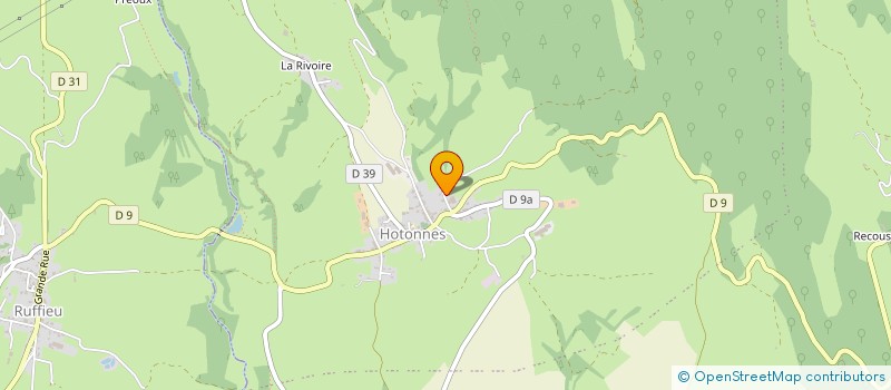 localisation de l'entreprise GAEC DU RUH à HAUT VALROMEY