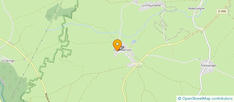 localisation de l'entreprise GAEC DU RUISSEAU à NEUVEGLISE-SUR-TRUYERE