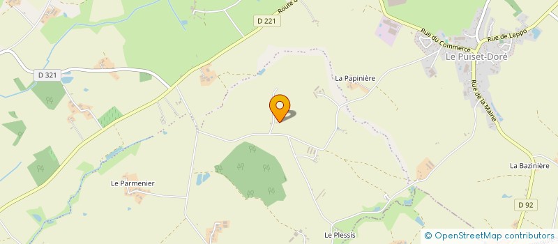 localisation de l'entreprise GAEC DU SACRE COEUR à BEAUPREAU-EN-MAUGES