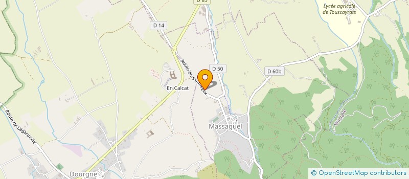 localisation de l'entreprise GAEC DU SANT à MASSAGUEL