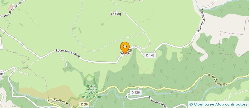localisation de l'entreprise GAEC DU SAULZET à MAZOIRES
