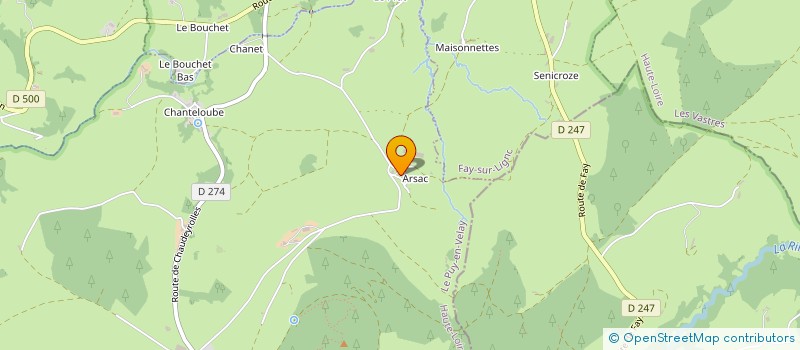 localisation de l'entreprise GAEC DU SIGNON à CHAUDEYROLLES