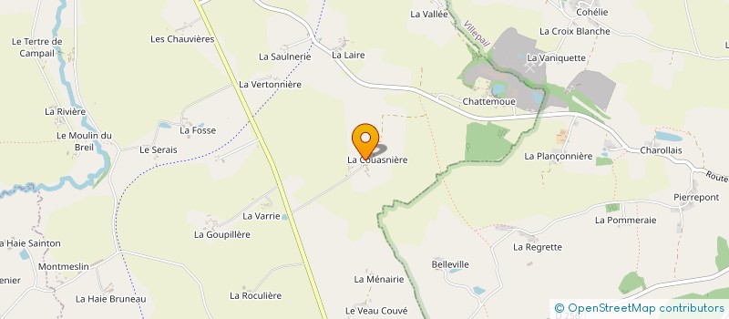 localisation de l'entreprise GAEC DU TERTRE DE VILLERAY à JAVRON-LES-CHAPELLES