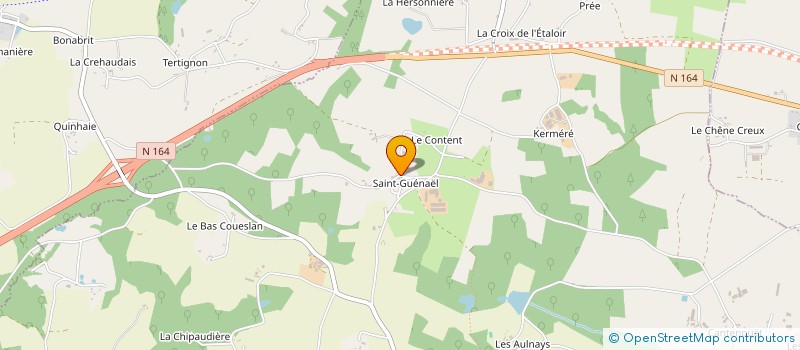 localisation de l'entreprise GAEC DU TILLEUL  GOMENE