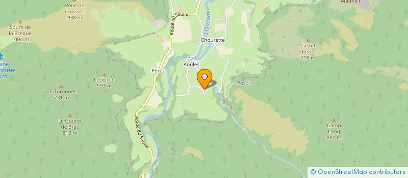 localisation de l'entreprise GAEC DU TREBES à ARTHEZ-D'ASSON