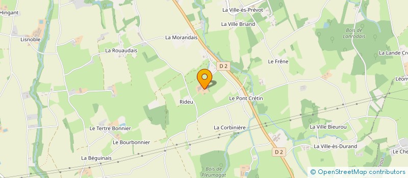 localisation de l'entreprise GAEC DU TREFLE A QUATRE FEUILLES à BEAUSSAIS-SUR-MER