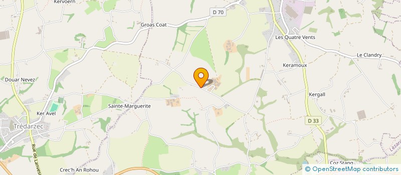 localisation de l'entreprise GAEC DU TREGOR à PLEUMEUR-GAUTIER