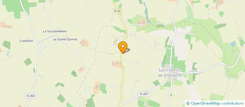 localisation de l'entreprise GAEC DU TRISKEL à JUVIGNY VAL D'ANDAINE
