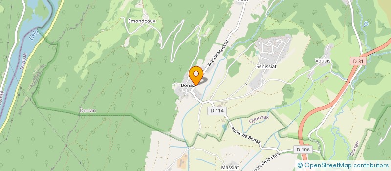 localisation de l'entreprise GAEC DU TRUCHET à DORTAN