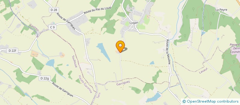 localisation de l'entreprise GAEC DU TRUCOL  LUGAN