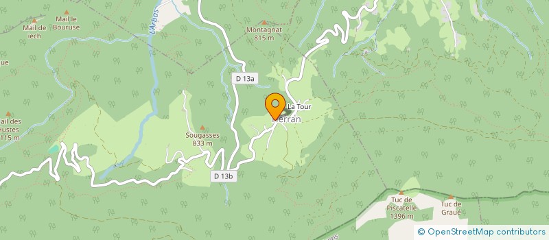 localisation de l'entreprise GAEC DU TUSSAOU  HERRAN