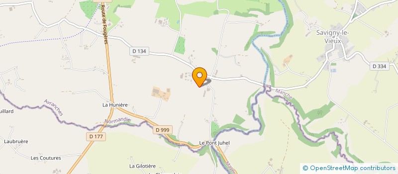 localisation de l'entreprise GAEC DU VAL CENDRE à LES LOGES-MARCHIS