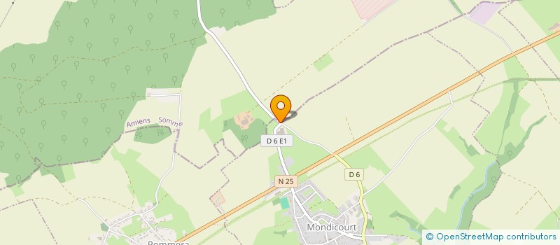 localisation de l'entreprise GAEC DU VALANDIN  MONDICOURT