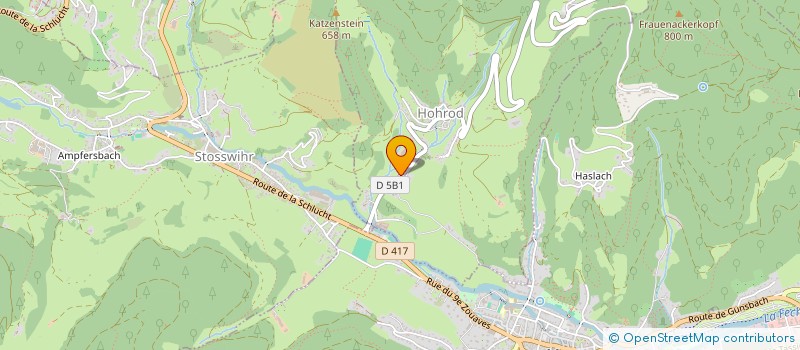 localisation de l'entreprise GAEC DU VERSANT DU SOLEIL  HOHROD