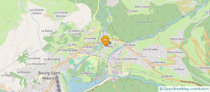 localisation de l'entreprise GAEC DU VERSOYEN à SEEZ