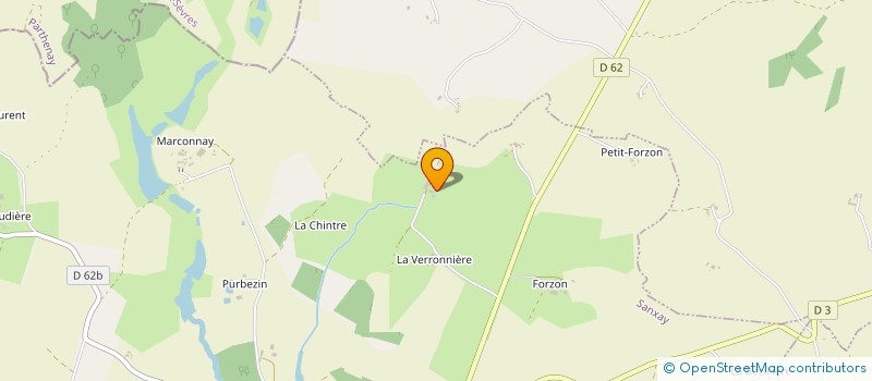 localisation de l'entreprise GAEC DU VIEUX CHENE PASQUIER à SANXAY