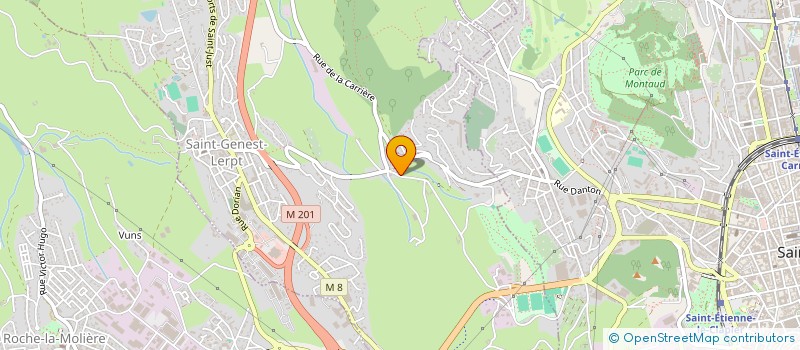 localisation de l'entreprise GAEC DU VIEUX CLUZEL  SAINT GENEST LERPT