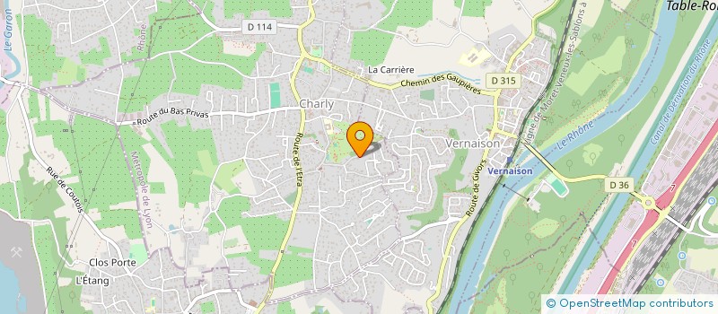 localisation de l'entreprise GAEC DU VIEUX MOULIN à CHARLY