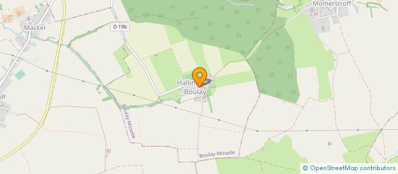 localisation de l'entreprise GAEC DU VIEUX NOYER  OBERVISSE