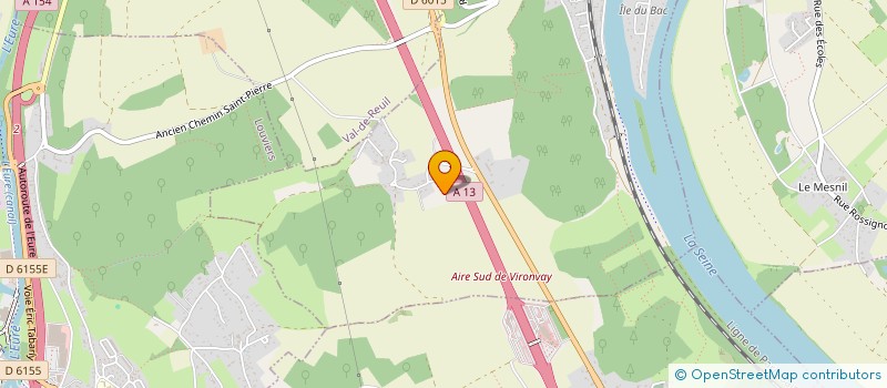 localisation de l'entreprise GAEC DU VIEUX ROUEN  SAINT-PIERRE-DU-VAUVRAY