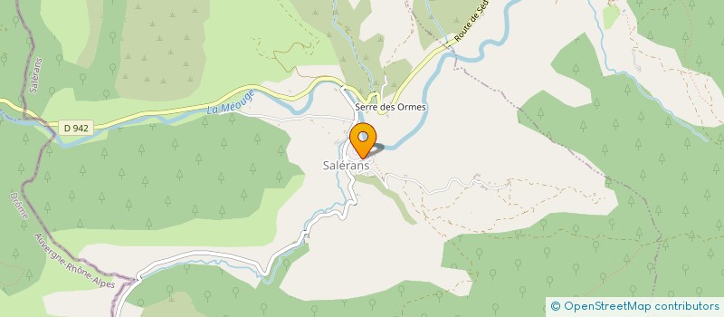 localisation de l'entreprise GAEC DU VILLARET à VAL BUECH-MEOUGE
