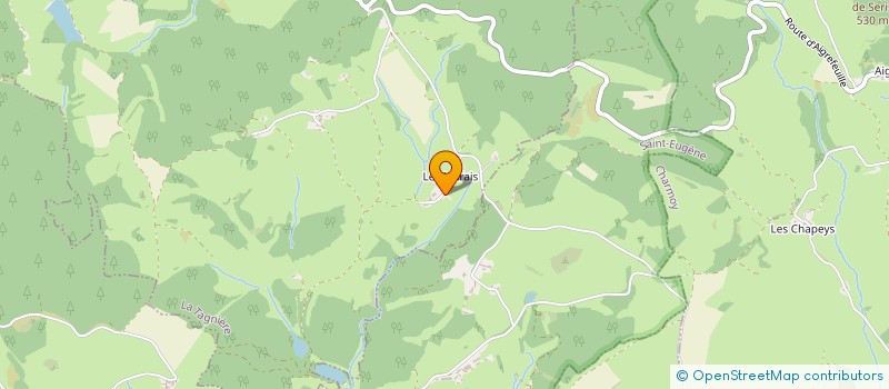 localisation de l'entreprise GAEC DUBAND FRERES  LA TAGNIERE