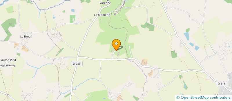 localisation de l'entreprise GAEC DUBOIS à SAIRES-LA-VERRERIE