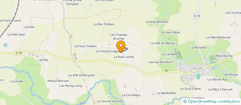 localisation de l'entreprise GAEC DUCHEE FIEU à SAINT-ONEN-LA-CHAPELLE