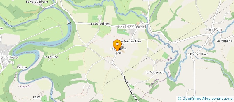 localisation de l'entreprise GAEC DUCLOS à LES ISLES BARDEL