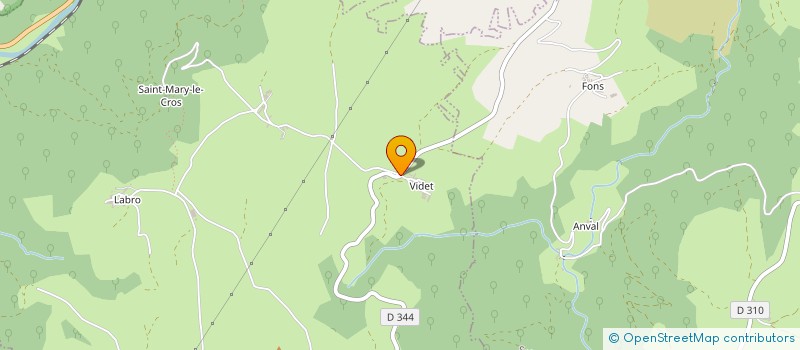localisation de l'entreprise GAEC DUFOUR à NEUSSARGUES EN PINATELLE