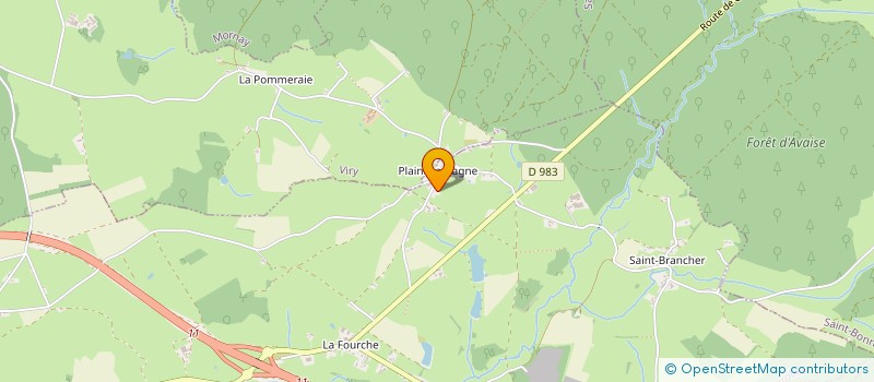 localisation de l'entreprise GAEC DUFOUR MCJM  VENDENESSE-LES-CHAROLLES