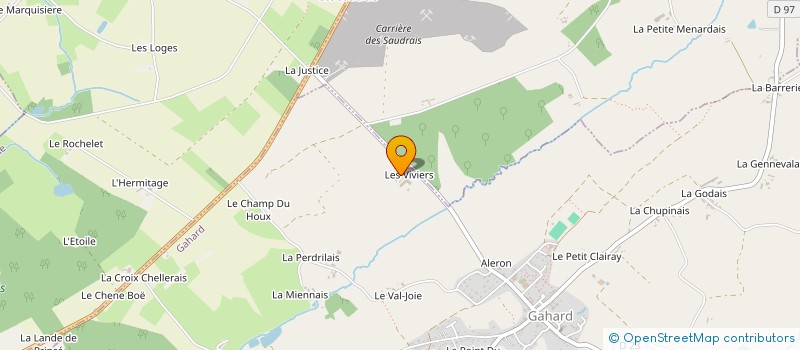 localisation de l'entreprise GAEC DUGUEPEROUX à GAHARD
