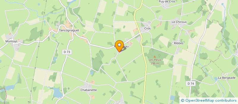 localisation de l'entreprise GAEC DUMON à FURSAC