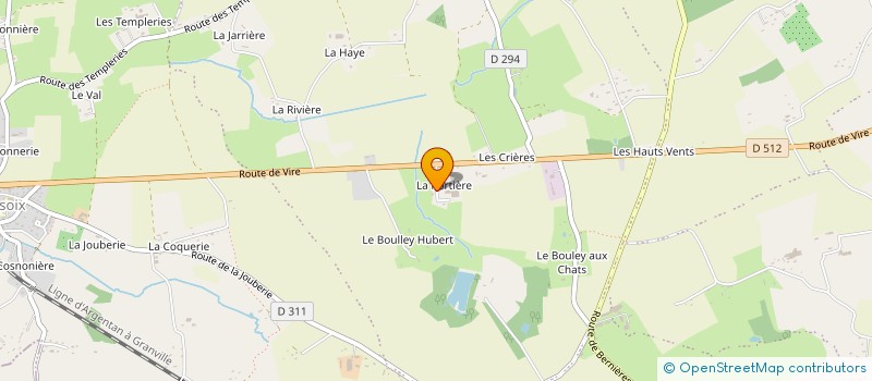 localisation de l'entreprise GAEC DURAND à VALDALLIERE