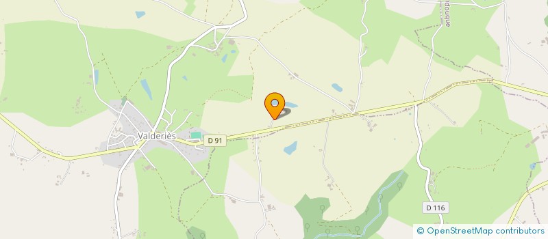 localisation de l'entreprise GAEC DURAND LES VERDIES  VALDERIES