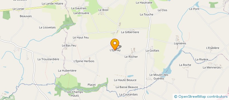 localisation de l'entreprise GAEC EL BREIZ à LA CHAPELLE-SAINT-AUBERT