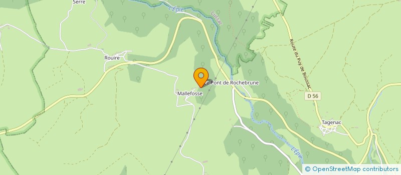 localisation de l'entreprise GAEC ELEVAGE BISCARAT à NEUVEGLISE-SUR-TRUYERE