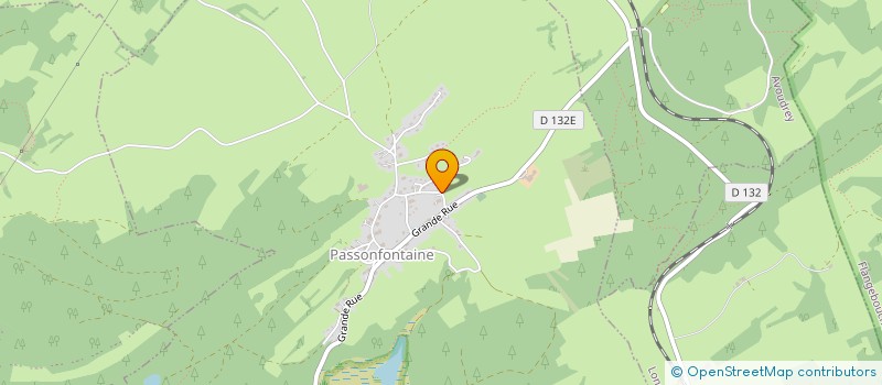 localisation de l'entreprise GAEC ELEVAGE MOREL  PASSONFONTAINE