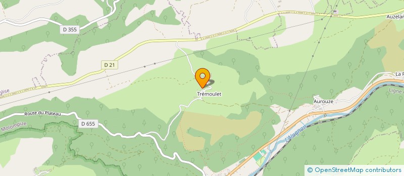 localisation de l'entreprise GAEC ELEVAGE PASCAL à MOLOMPIZE