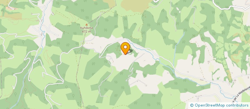 localisation de l'entreprise GAEC ELHAR à MONCAYOLLE-LARRORY-MENDIBIEU