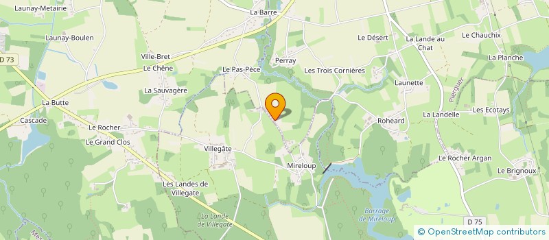 localisation de l'entreprise GAEC ELOI POMMERET  PLERGUER