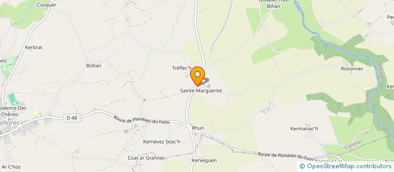 localisation de l'entreprise GAEC EN COMMUN AUTRET à COLLOREC