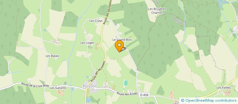 localisation de l'entreprise GAEC ETS SOLEYMIEUX  POISSON