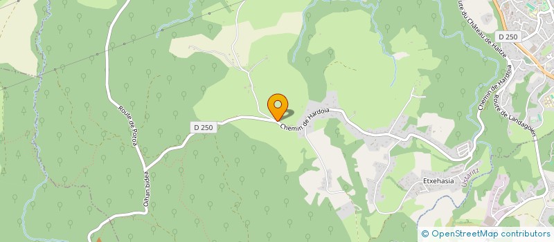 localisation de l'entreprise GAEC ETXETOKOBORDA à USTARITZ