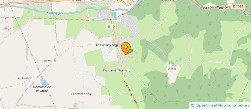 localisation de l'entreprise GAEC EYRAUD-PLANTS à SAINT-LAURENT-LA-CONCHE