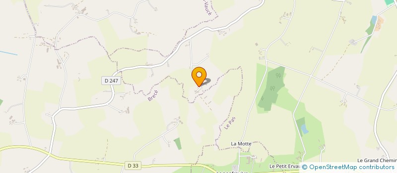 localisation de l'entreprise GAEC FABRICE DELPHINE BAGLIN  LE PAS