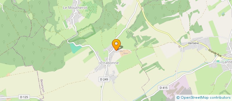 localisation de l'entreprise GAEC FAGANDET YVES ET FILS  ETRABONNE
