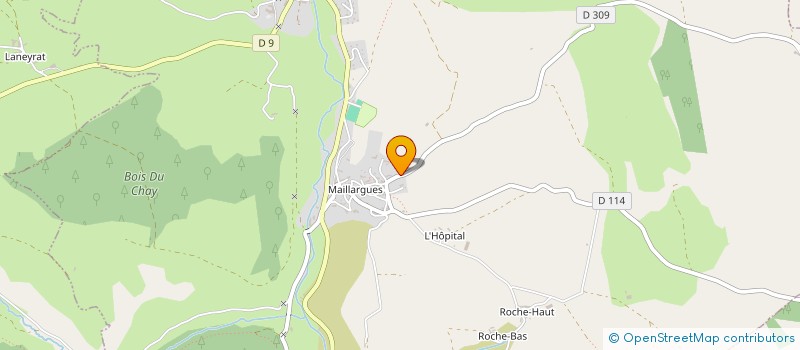localisation de l'entreprise GAEC FAIVRE MALACAN à ALLANCHE