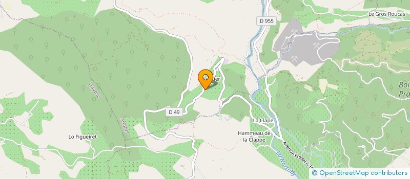 localisation de l'entreprise GAEC FAMILLE GOUILLET à AMPUS