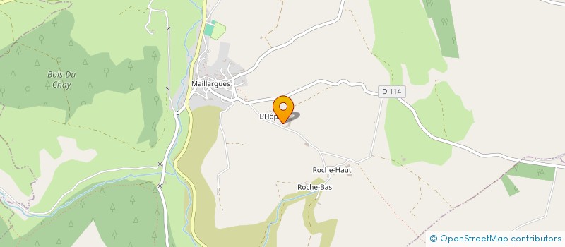 localisation de l'entreprise GAEC FAMILLE PELISSIER à ALLANCHE